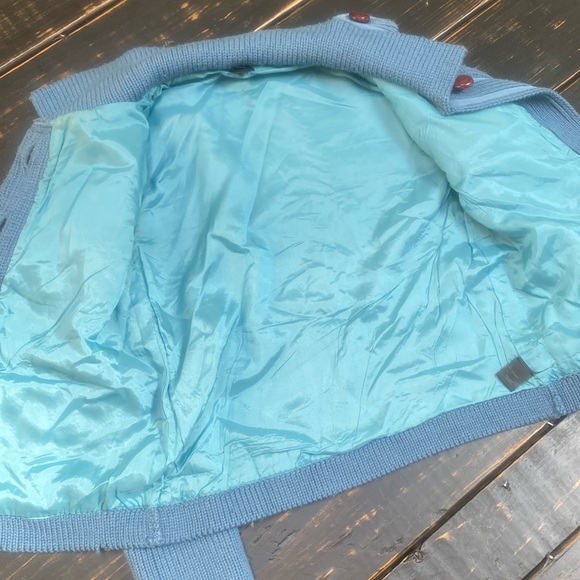 Marc Jacobs Wool Jacket with Woven Leather Buttons - Picture 4 of 12